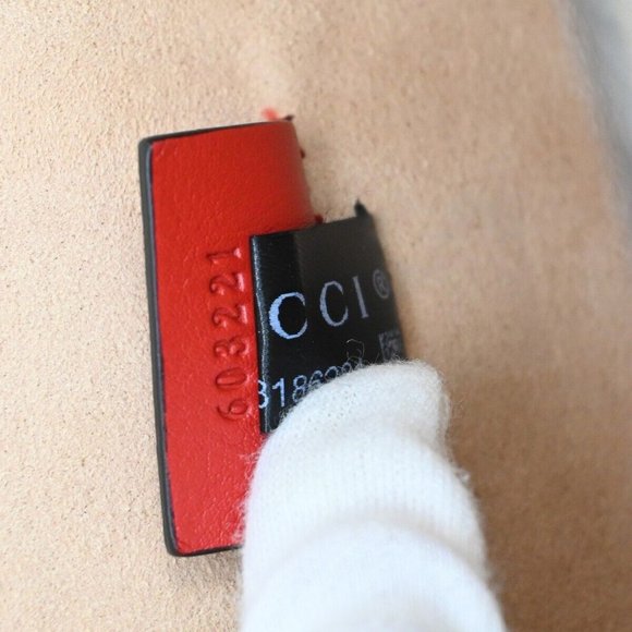 Authentic GUCCI Apple Small Bamboo 2Way Chain Shoulder Hand Bag Supreme Leather - Picture 7 of 16